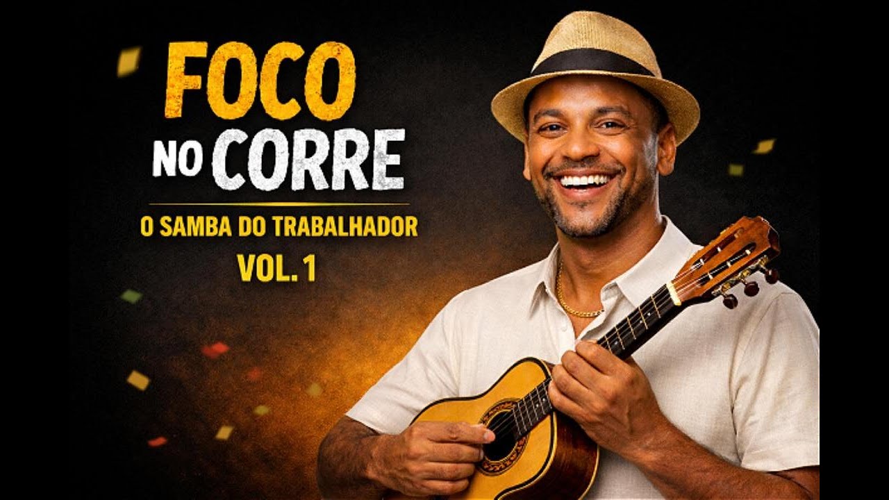 Foco no Corre – O Samba do Trabalhador | Pagode Alegre para Trabalhar e Manter o Ritmo