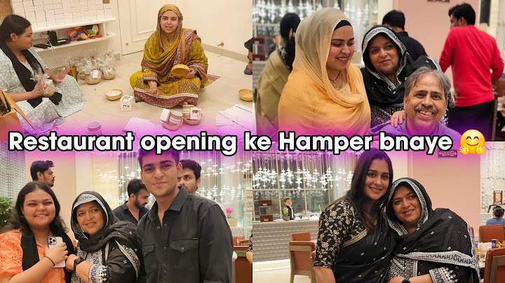 Humare Restaurant Opening ke gift hamper banaye | bahut dar lag raha hai