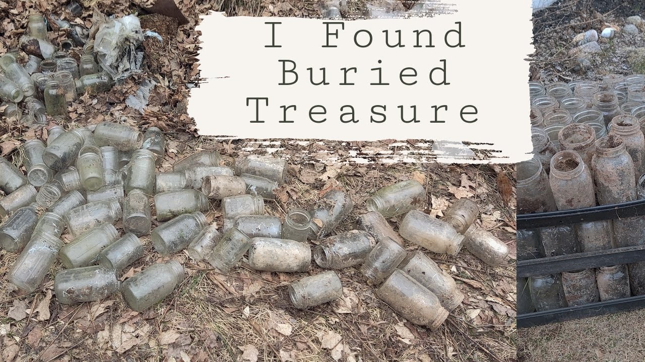 Hundreds of Buried Mason Jars ~ Homestead Treasure ~ The Up North Home ...
