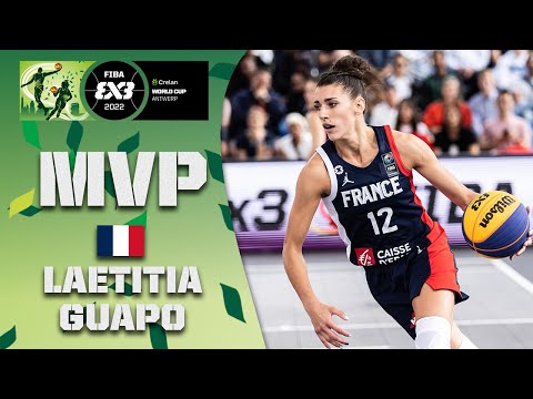 Laetitia Guapo: The French Two-Way Star 🥇🇫🇷 | MVP Mixtape | Crelan FIBA 3x3 World Cup 2022