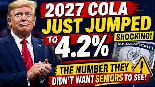 🚨 COLA 2027 SHOCK UPDATE — Social Security Increase Hits 4.2% — What Seniors Must Know Now