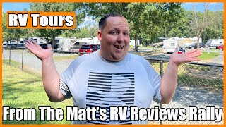 Touring Customers RV at the Matts RV Reviews Rally!