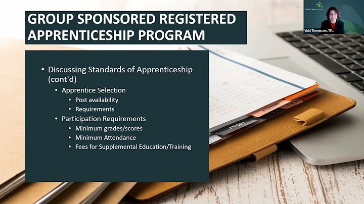 Session #6: Developing and Registering a Registered Apprenticeship Program (Part 2)