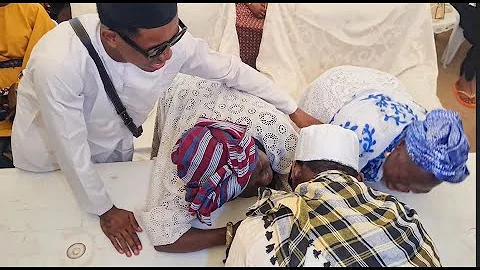 Watch the Beautiful Moment Small Doctor’s Mum Showers Prayer on Pasuma as He Bows to Greet Her