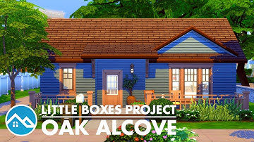 [NEWCREST] Oak Alcove [Starter Home] | Little Boxes Project | The Sims 4 Speed Build