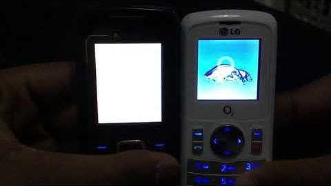 Nokia 1680c-2 vs LG GB102 Speed Race