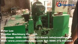 Automatic Wooden Clothespin Making Machine for Egypt Customer