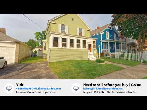 918 THOMPSON ST, Schenectady, NY home video tour