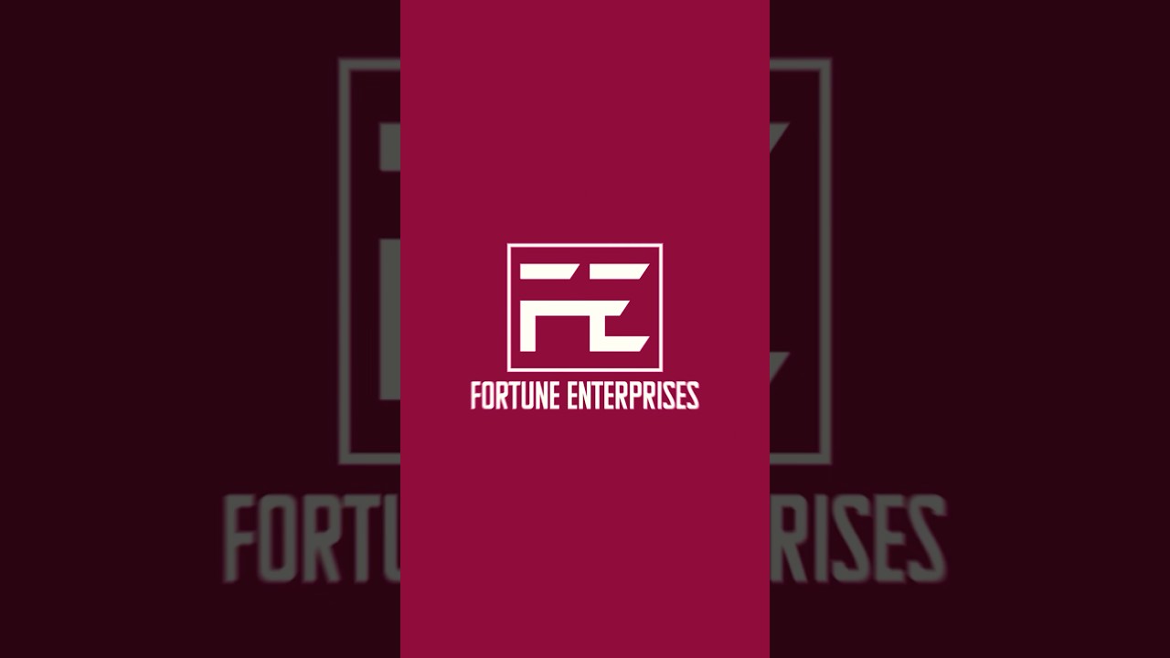 Logo design timelapse fortune enterprises 