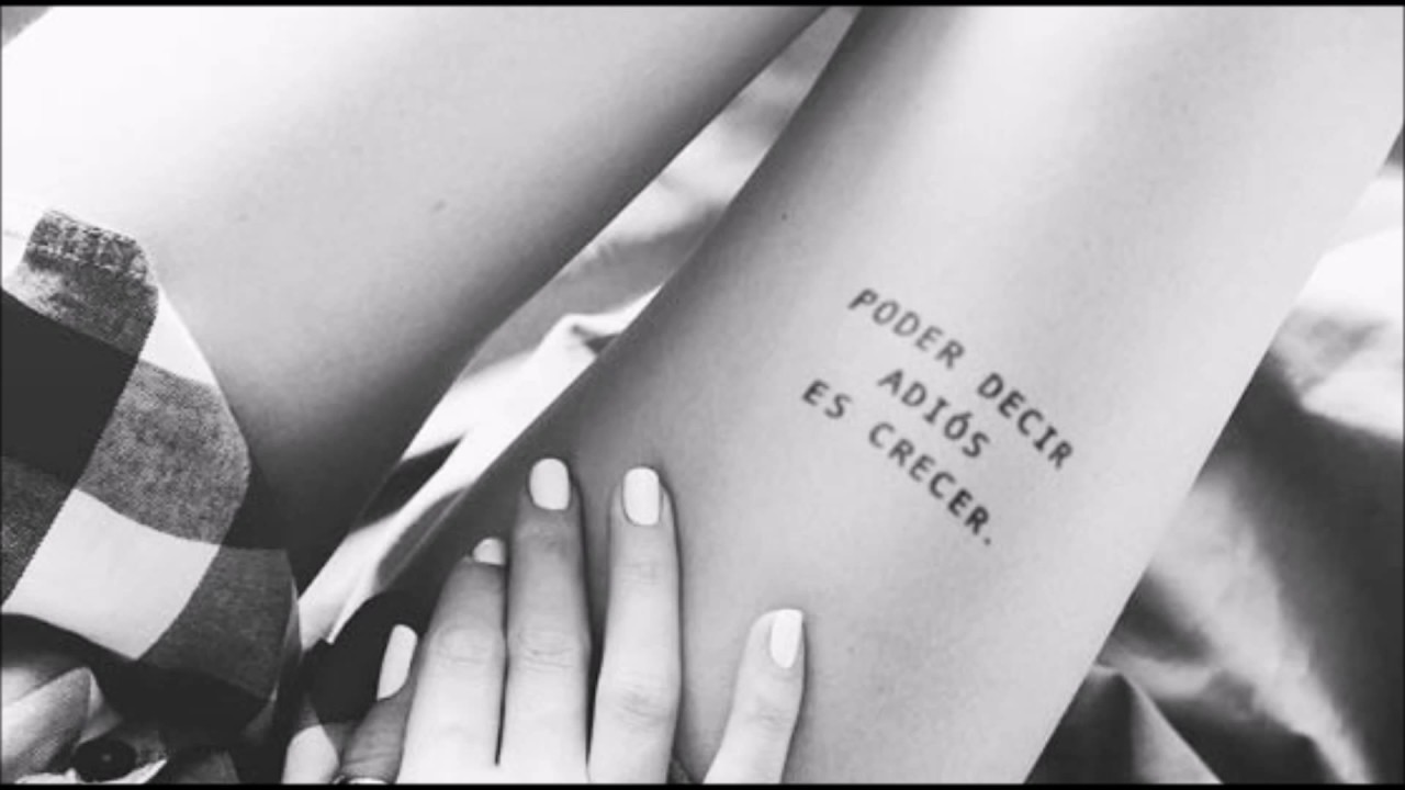 Tatuajes Con Frases En Español Para Mujer Youtube