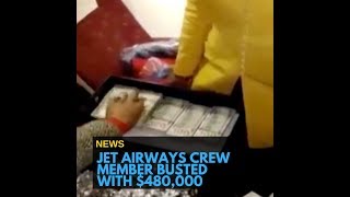 Jet Airways Crew Member Busted With Rs 3.2 Crore In US Dollars