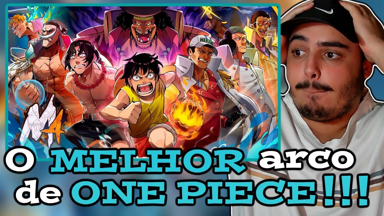 M4rkim - Marineford (One Piece) [REACT] A MELHOR LUTA DE ONEPIECE
