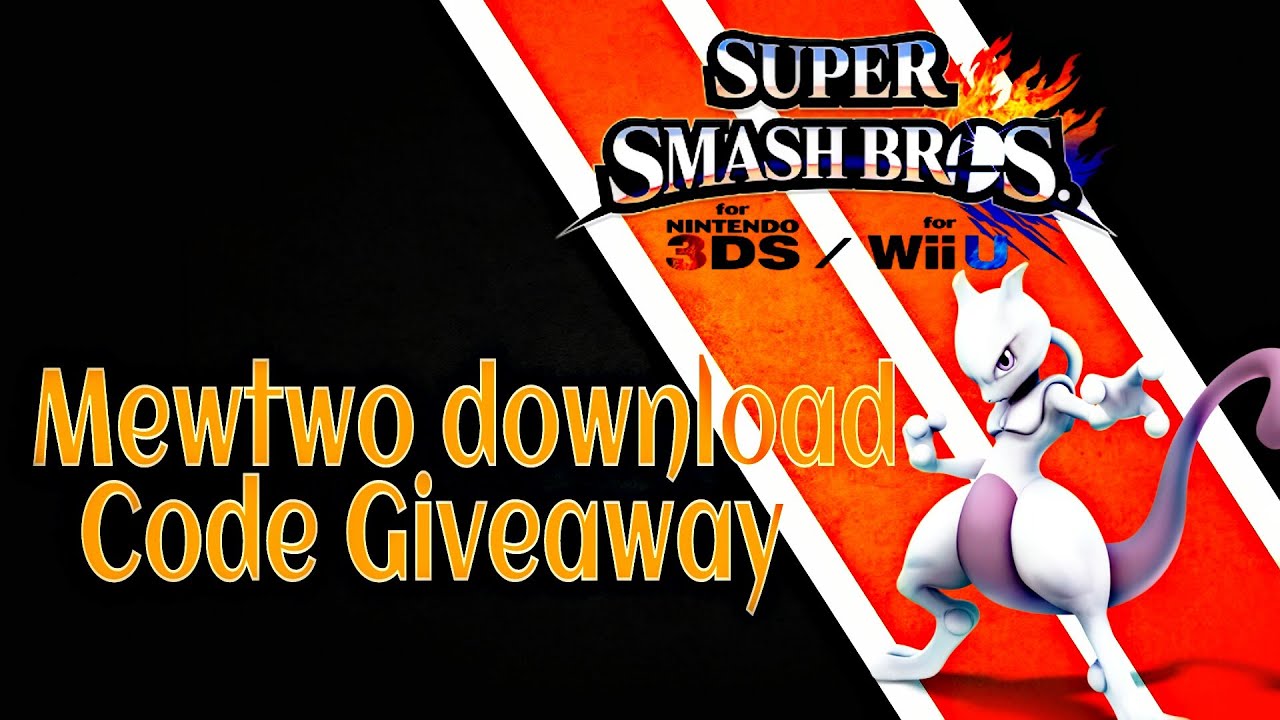 Mewtwo Download Code Giveaway For 3Ds/Wii U YouTube