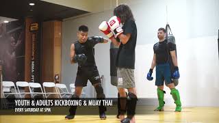 Youth & Adults Kickboxing & Muay Thai  - Every Saturday at 5pm