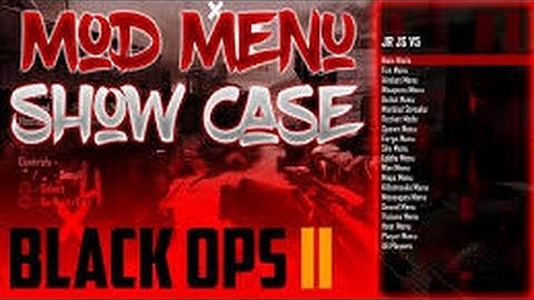 JR JS V6 Showcase BO2 Mod Menu 1.19 + Download