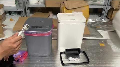 [AnKa Home] Hướng Dẫn Chi Tiết cách Sử dụng và các tính năng của Thùng rác Tự Động cảm ứng Padabanic