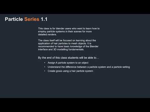 [TRAILER] Blender Particle Series Volume 1.1