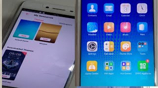 Oppo A37 theme Remove , How to set default theme on oppo A37 screenshot 1