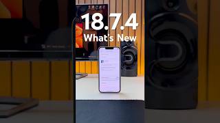 iOS 18.7.4 Update Released What’s New #shorts #shortvideo #ios18newupdate