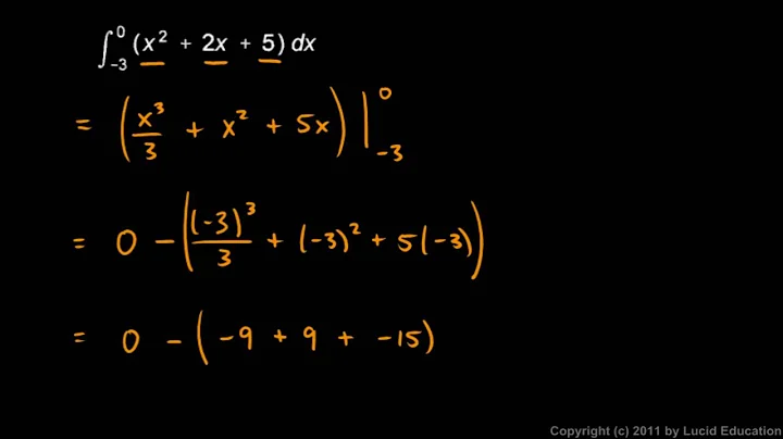 Calculus 5.4m - Fundamental Theorem Example 6