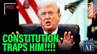 Trump SCREWED as CONSTITUTION FINALLY TRAPS HIM!!!