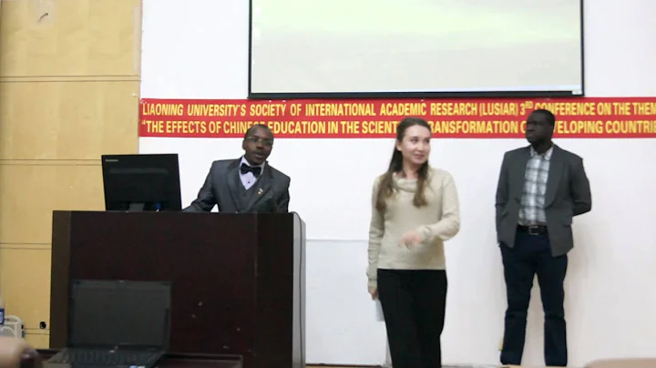 Excerpt of 3rd Presenter            Dr  Allieu Kam...