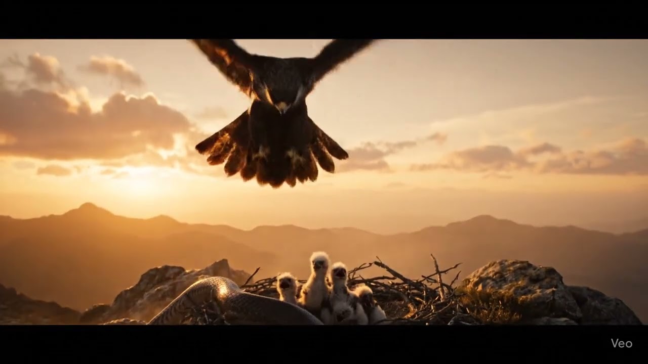 Eagle Nest Defense Against Snake