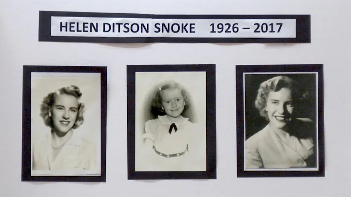 Helen Ditson  Snoke  (1926-2017)