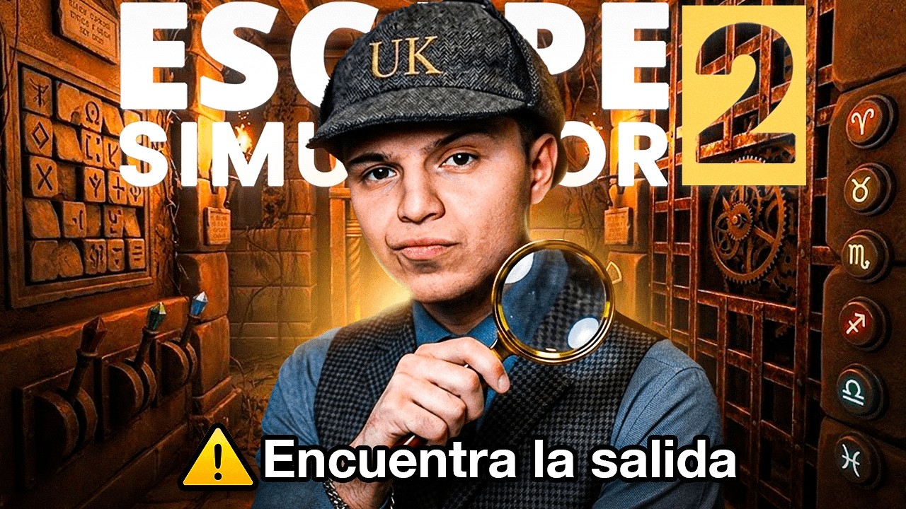 ¿Podremos escapar del misterio? | Escape Simulator 2 ft. Moderadores