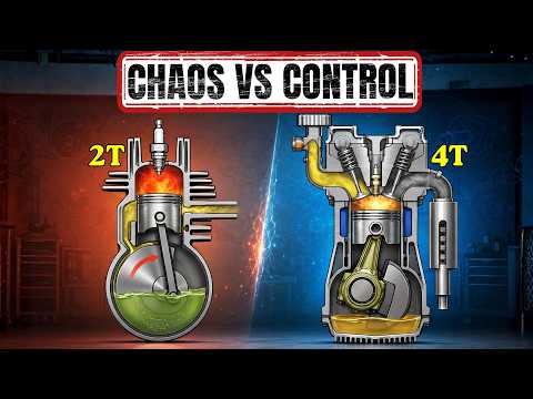 Two Stroke vs Four Stroke  | The Engine Battle That Shaped the World