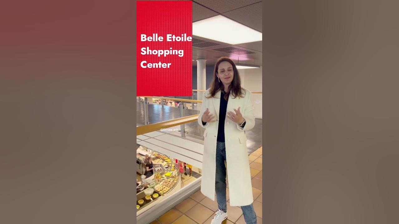 Biggest shopping mall in Luxembourg Belle Etoile Shopping Center Life in Luxembourg Hindi