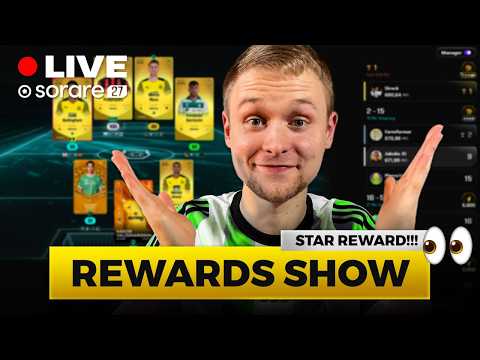 LIVE: LOHNT SICH ein STAR REWARD in Sorare 27!?🏆👀