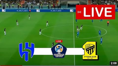 AL-HILAL x AL-ITTIHAD AO VIVO | AFC Champions League 2024 | Jogo AO VIVO !