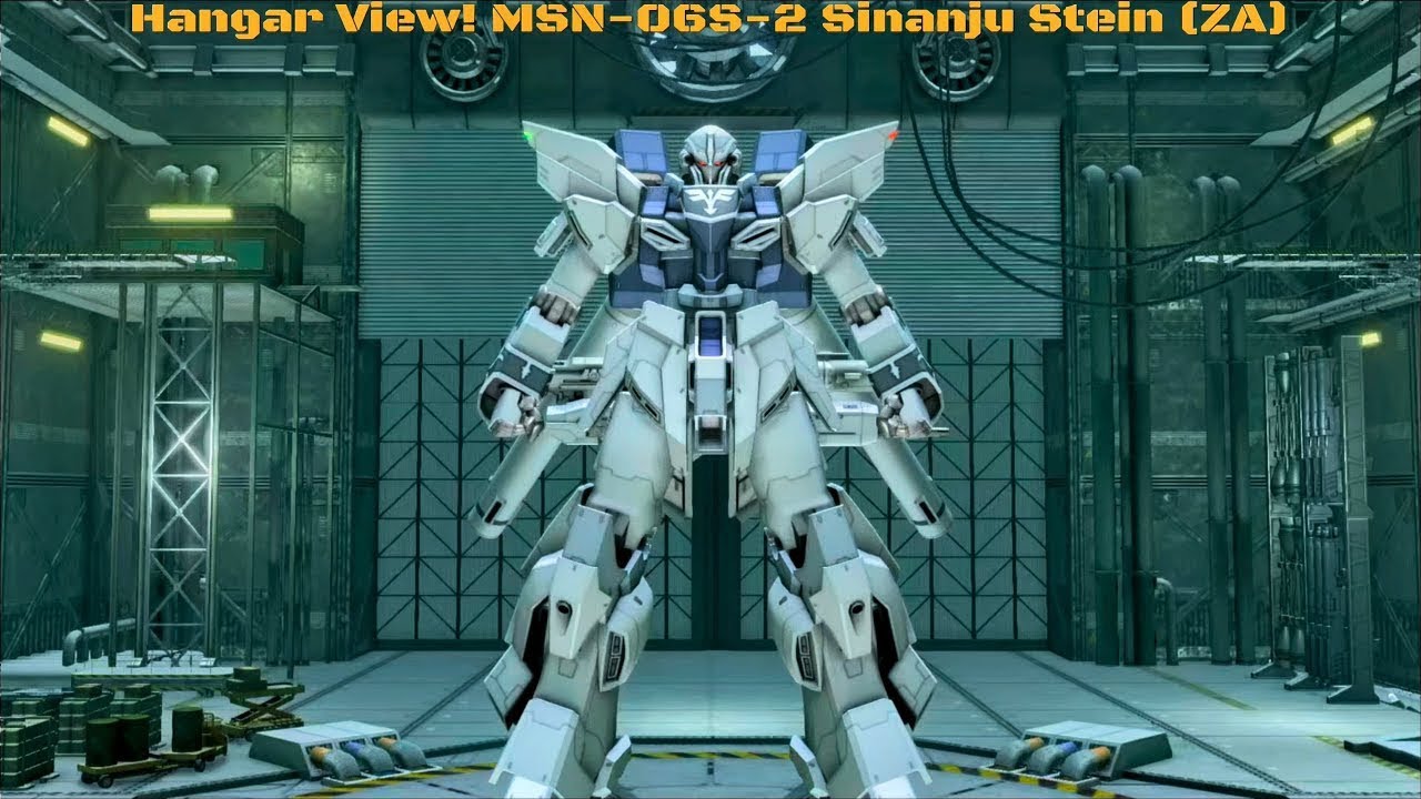GBO2: Hangar View! MSN-06S-2 Sinanju Stein (Zoltan Akkanen