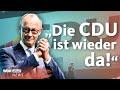 CDU-Parteitag: Friedrich Merz als CDU-Vorsitzender wiedergewählt | WDR Aktuelle Stunde