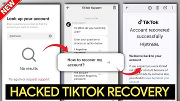 How to Recover Tiktok Account without Phone Number and Email 2025 | Tiktok Hacked Account Recovery