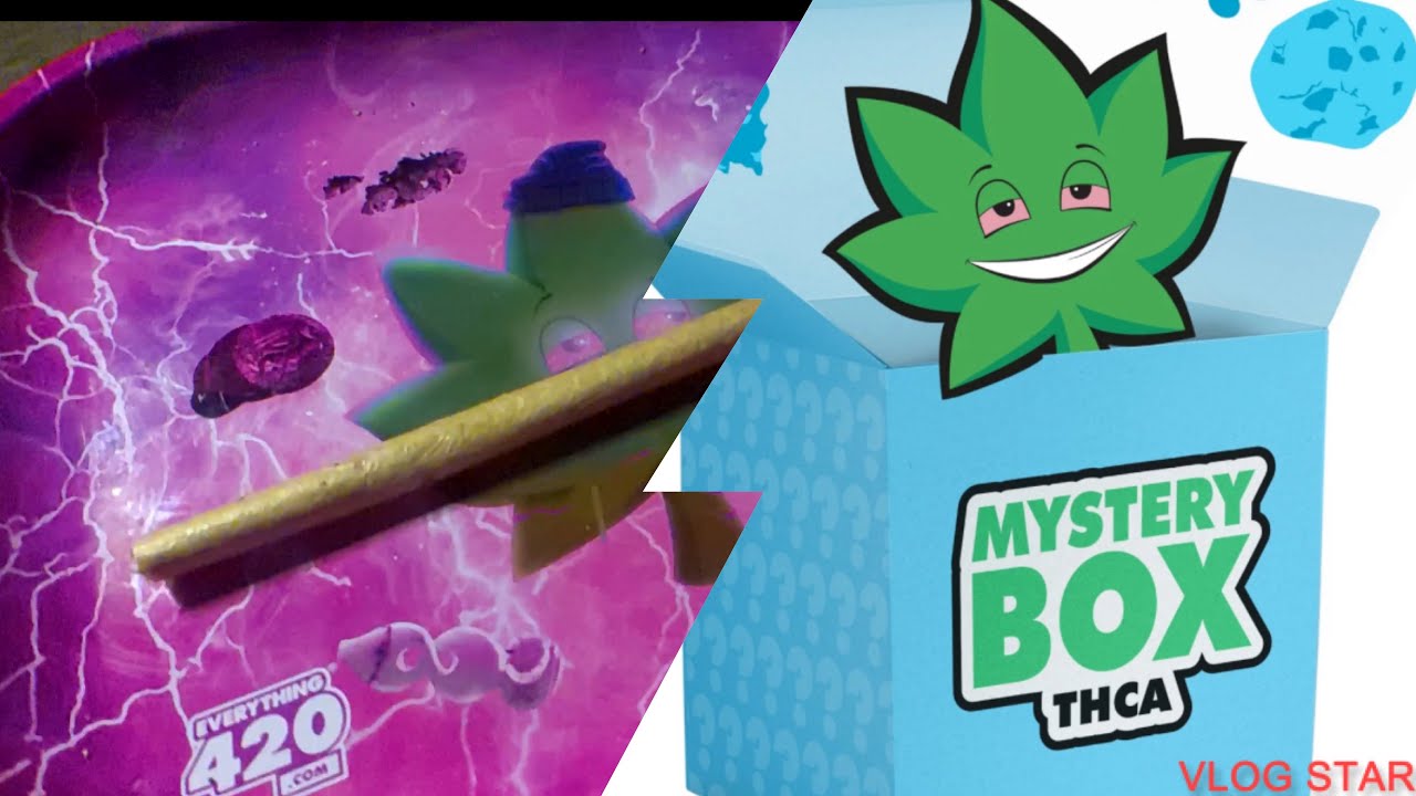 Everything 420 Mystery Box unboxing…🔥🍃💨