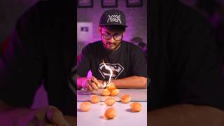 Shadow Art Using Panipuri