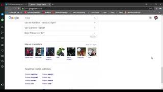Google Thanos Snap Effect