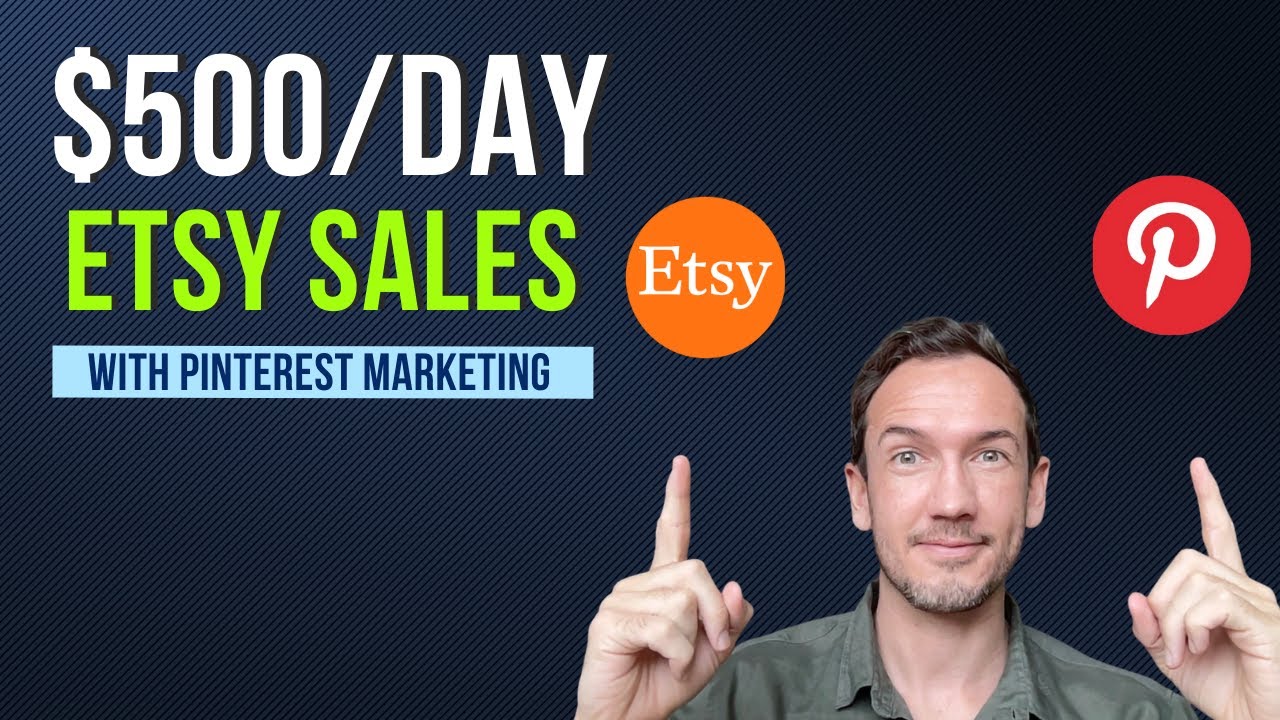 How to create Pinterest Pins for your Etsy products - YouTube