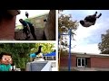 Minecraft, Zombies and Parkour! OCTOBER STREET STUNTS