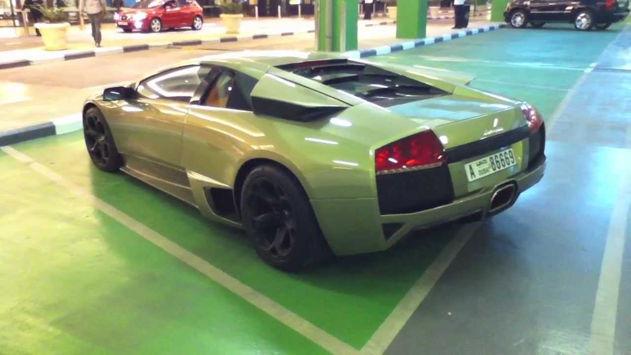 'Rare Green Colored' Lamborghini Murcielago LP640-4 - YouTube