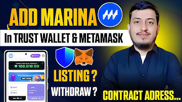 Marina protocol withdraw and lising updates || Marina protocol contract adress