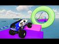Monster Truck Stunts: Giant Jumps, Crashes & Extreme Obstacle Action