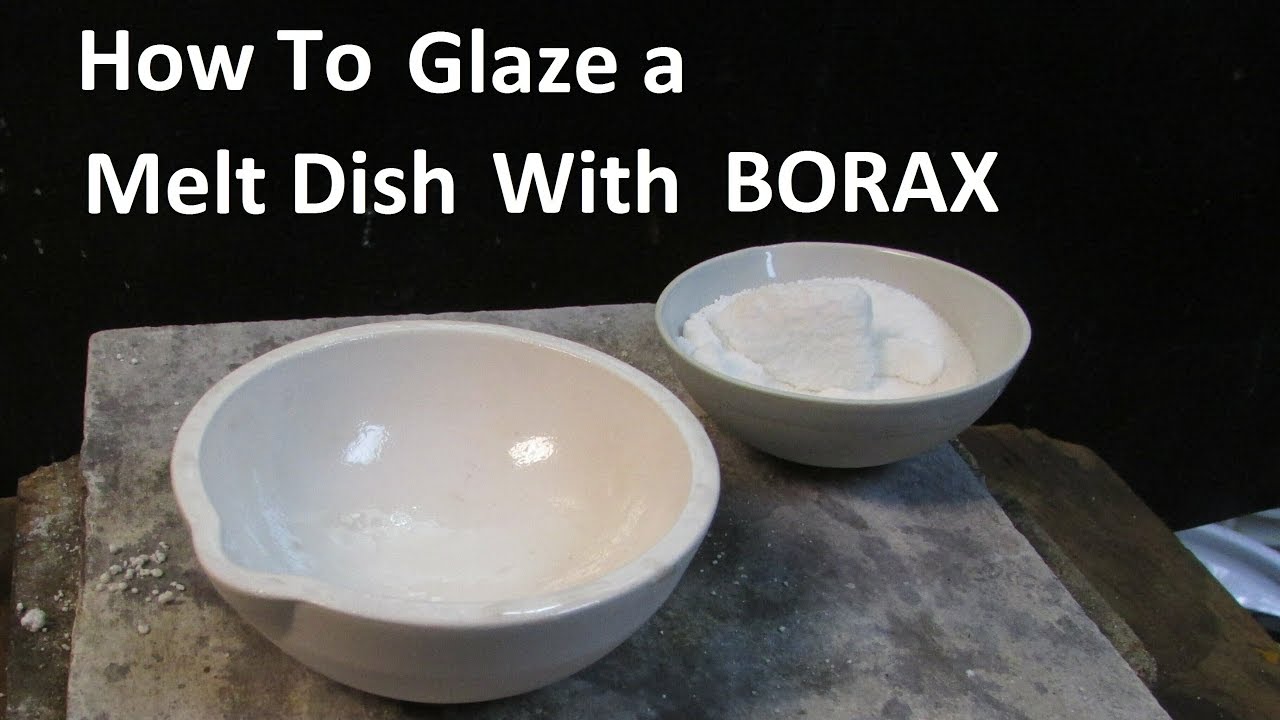  Borax 1/2 Pound Container Melting Flux 8 Oz. To Glaze