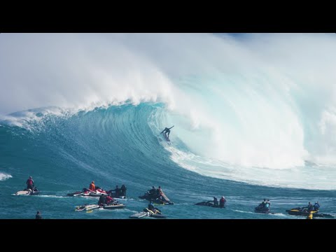 Opening Day at JAWS! Almost made my Longest and Best Big Barrel 10/18/23