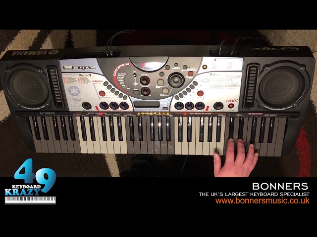 Yamaha DJX-II Keyboard - 70 Patterns Part 4/4 - YouTube