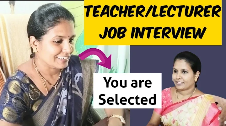 Teacher interview/ Interview for teacher/lecture job - DayDayNews
