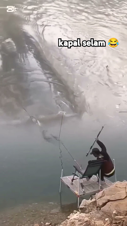mancing pinggir sungai 😱ikan tapah besar,