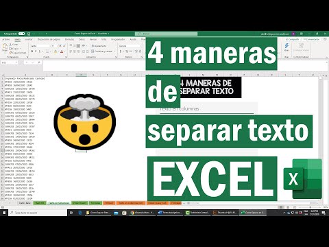 Video: Cómo convertir Word a Excel: 15 pasos (con imágenes)